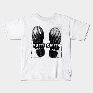 patti smith classic boot Kids T-Shirt